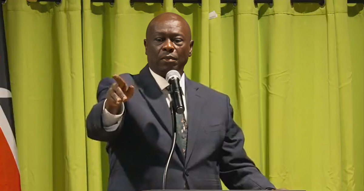Rigathi Gachagua offers to support and deputise Edwin Sifuna in the 2027 presidential election.