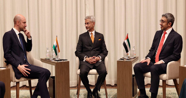 Jaishankar holds high-level UN talks with French and Ecuadorian foreign ministers in New York.