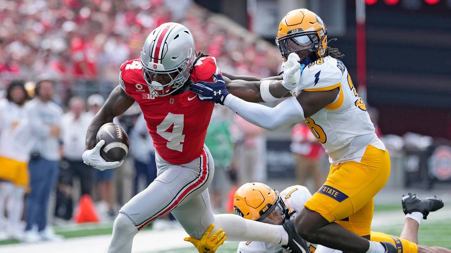 No. 6 Ohio State Defeats Kent State 59-3 Behind Strong Offensive Performance