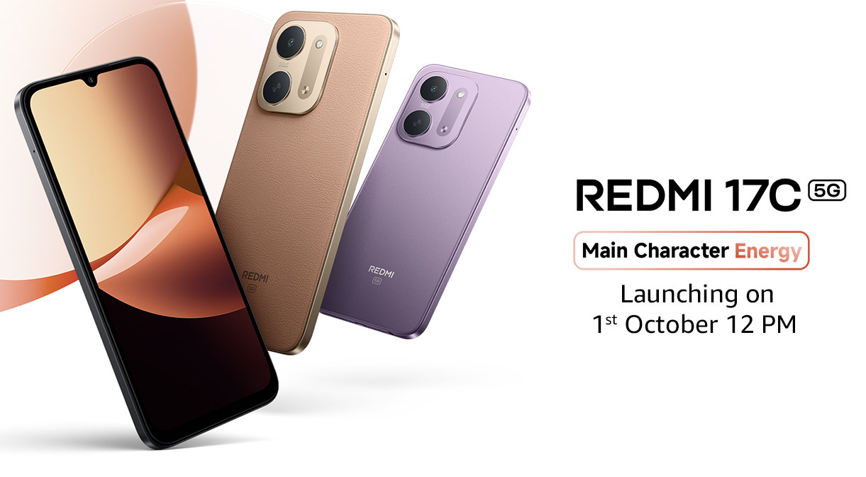 Redmi 17C 5G with massive battery and 120Hz display sets India launch.