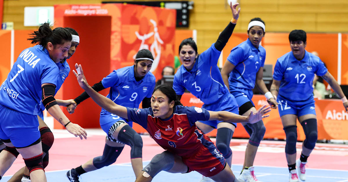 India defends its Asian Games women's kabaddi title with a victory over Iran.