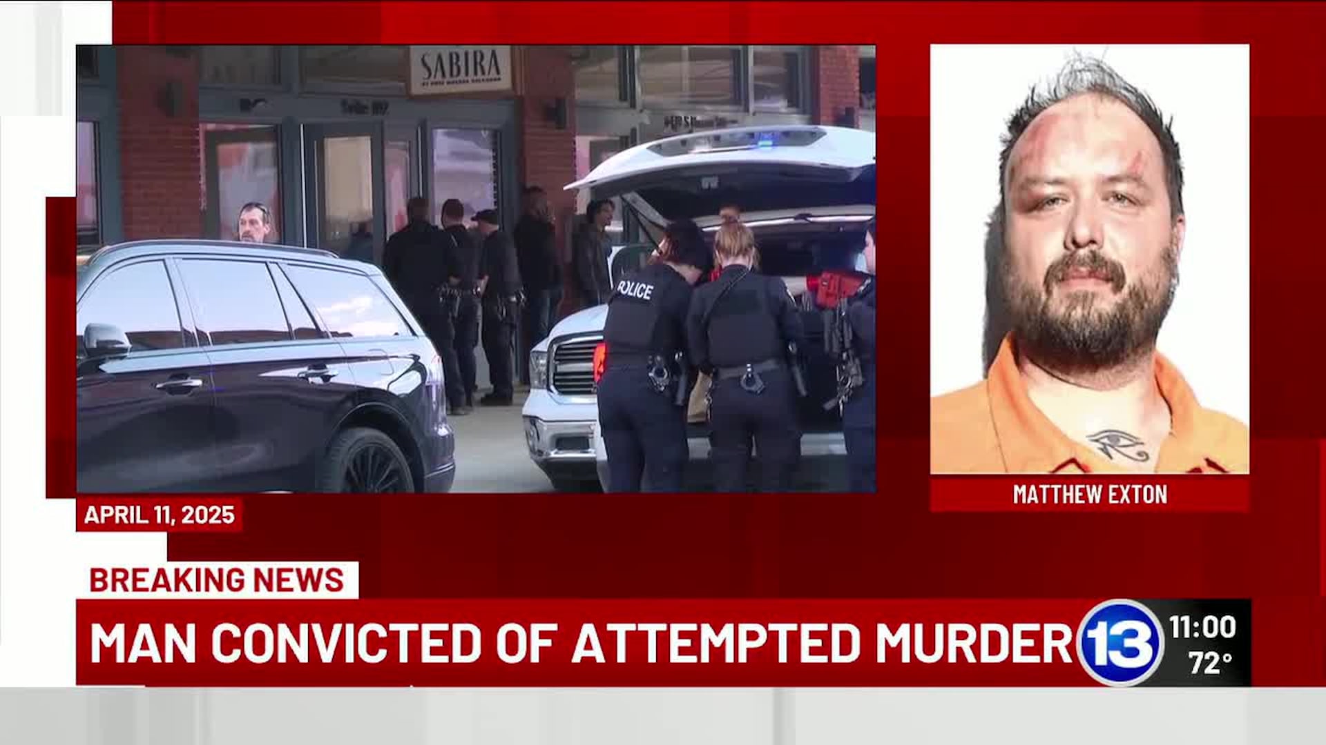 Former Ohio Attorney Convicted of Attempted Murder After Restaurant Shooting
