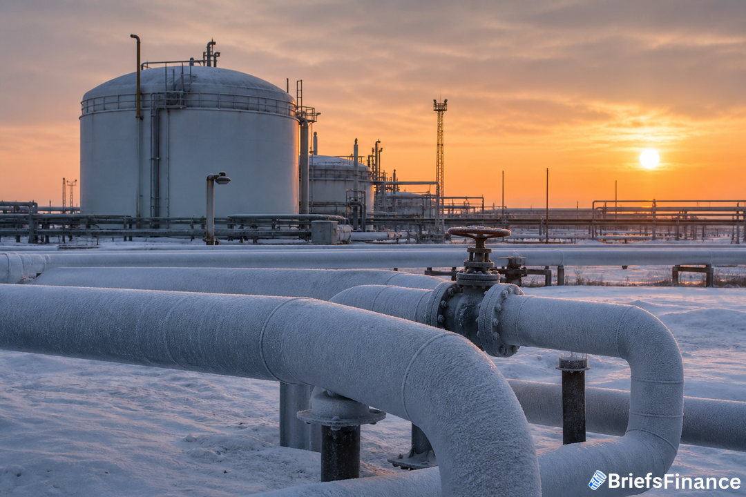 Europe Enters Winter With Gas Inventories Near Two-Decade Low Amid Supply Disruptions