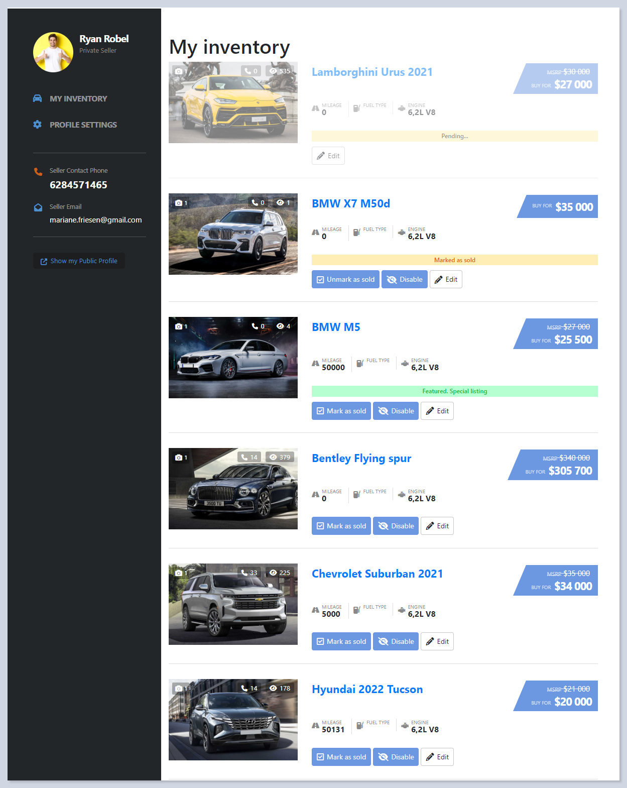 CarsGuide features new vehicle listings for popular models across multiple Australian locations.