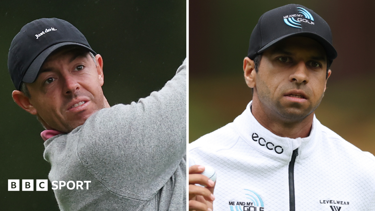 Aaron Rai and Joakim Lagergren share the early lead at Wentworth