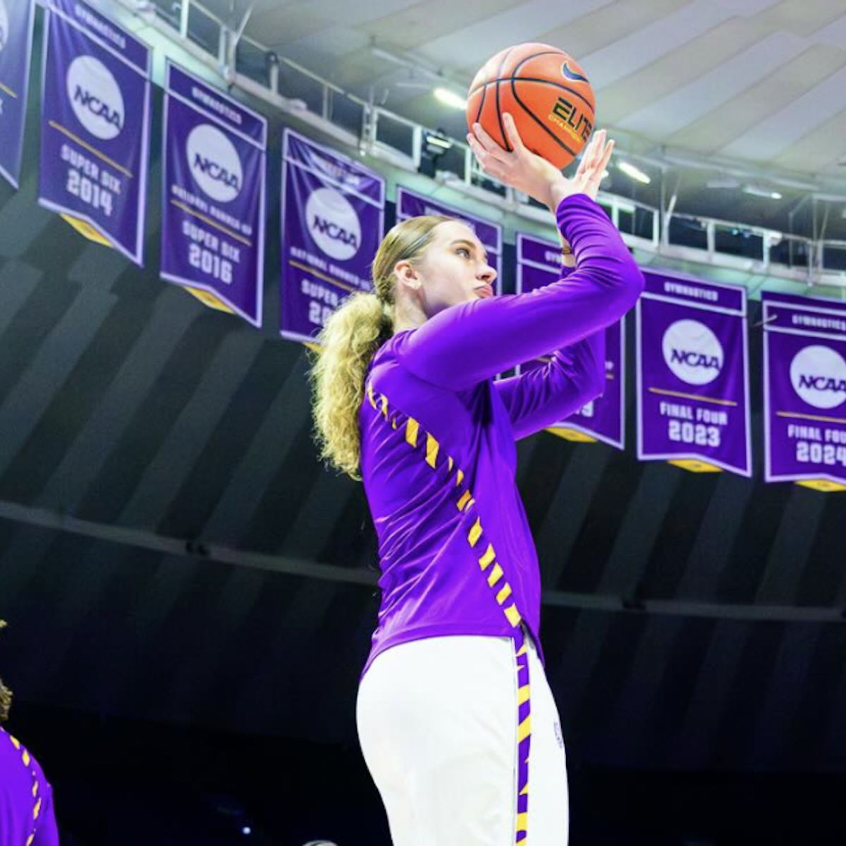 Ukrainian Basketball Player Kate Koval Leaves LSU Following Addition of Russian Teammate