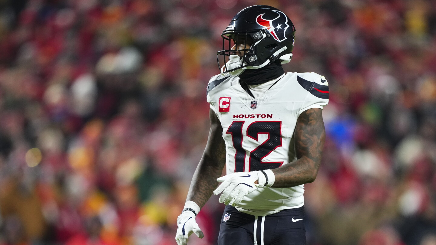 Texans wide receiver Nico Collins misses practice again with a persistent hamstring injury.