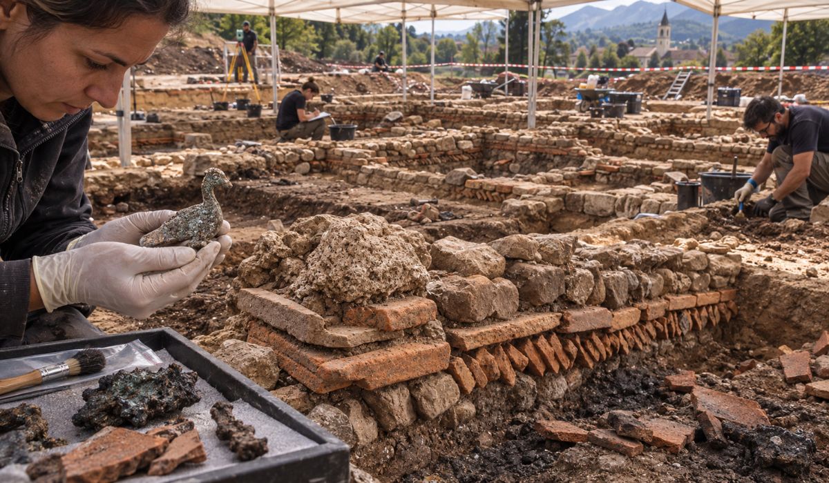 Archaeologists Unearth Roman Ruins and Medieval Workshops Across Several European Sites