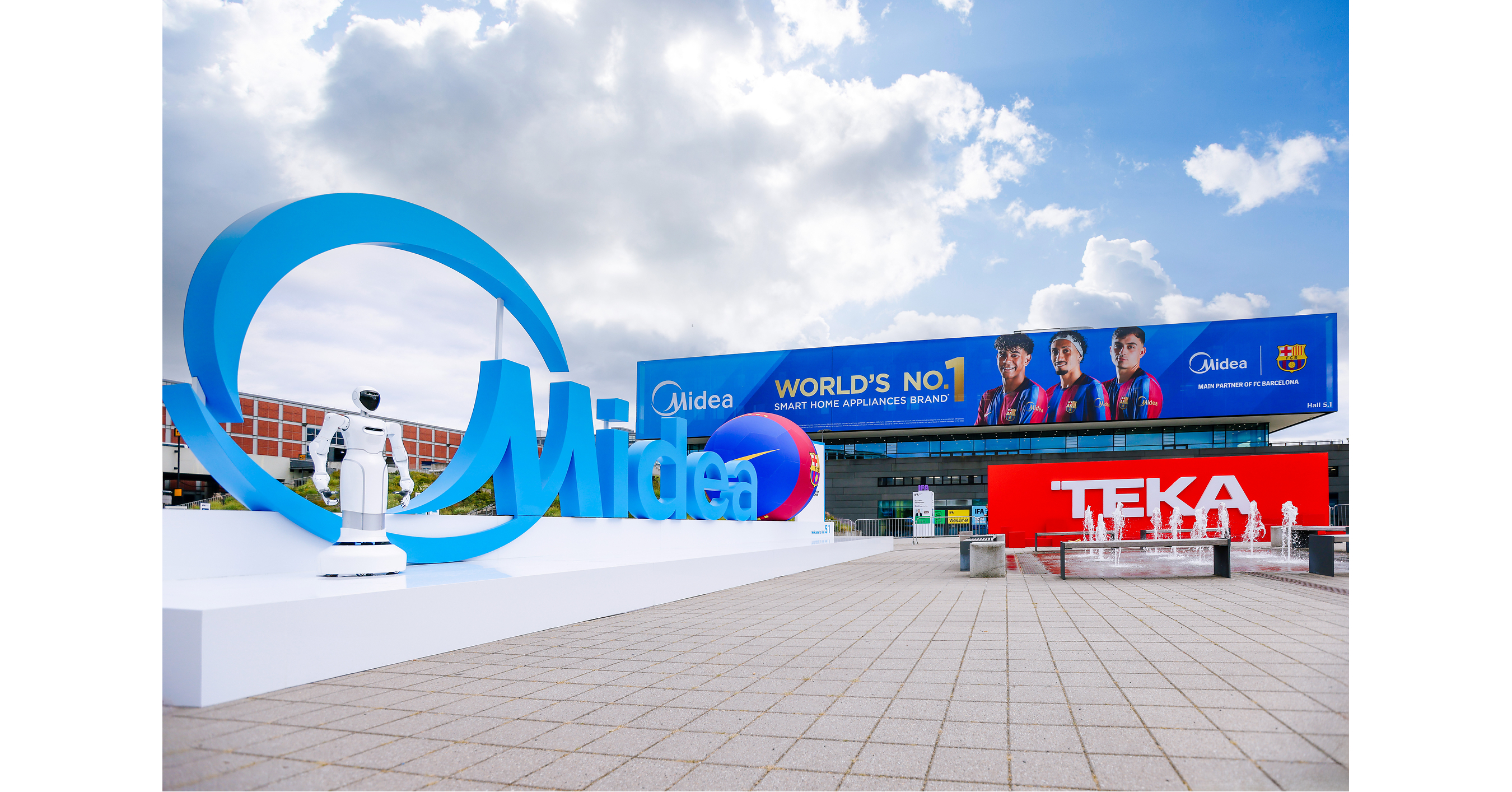 Midea Unveils AI-Powered Smart Home Ecosystem and FC Barcelona Partnership at IFA 2026