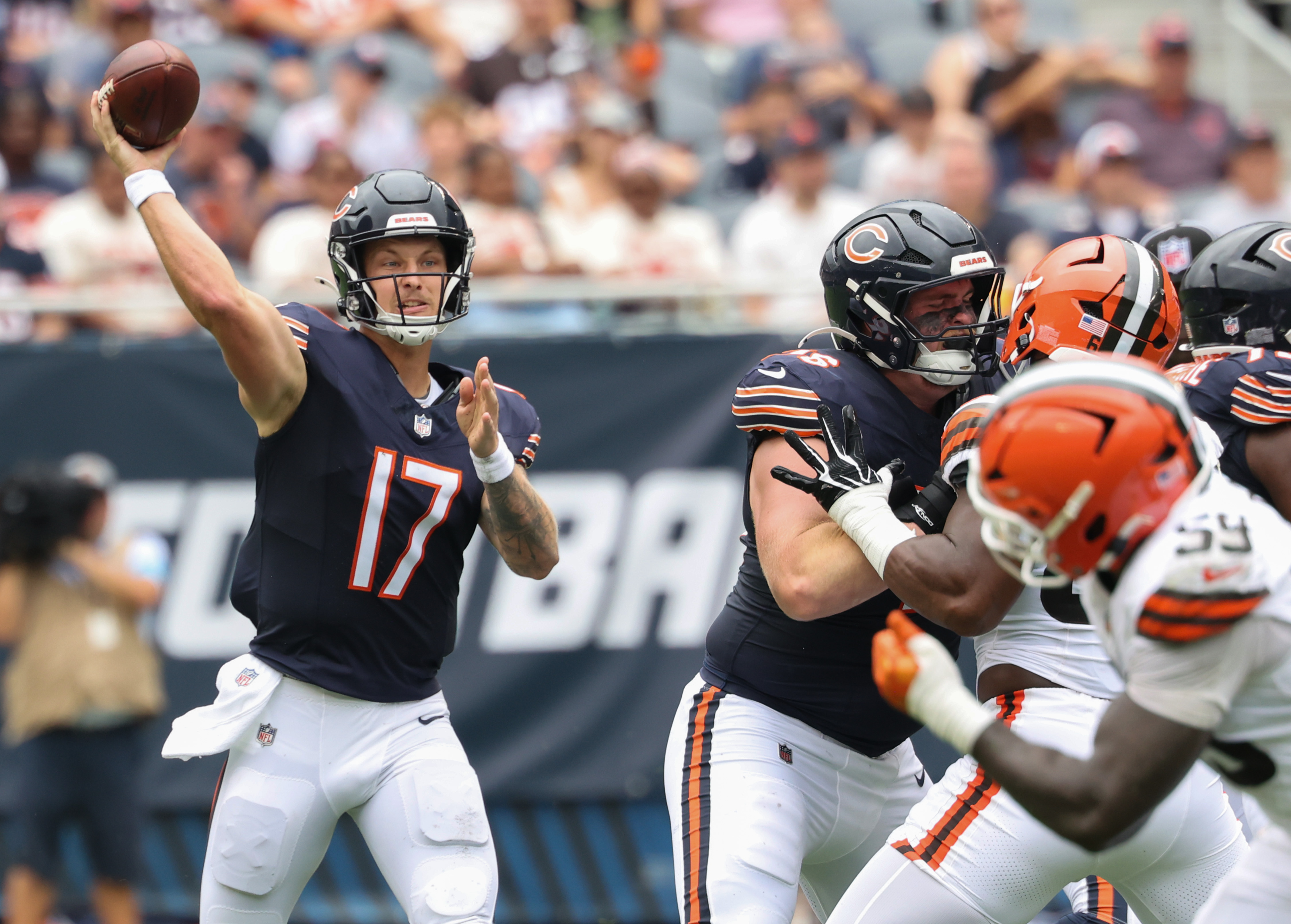 Bears receiver Rome Odunze remains questionable for season opener with calf injury