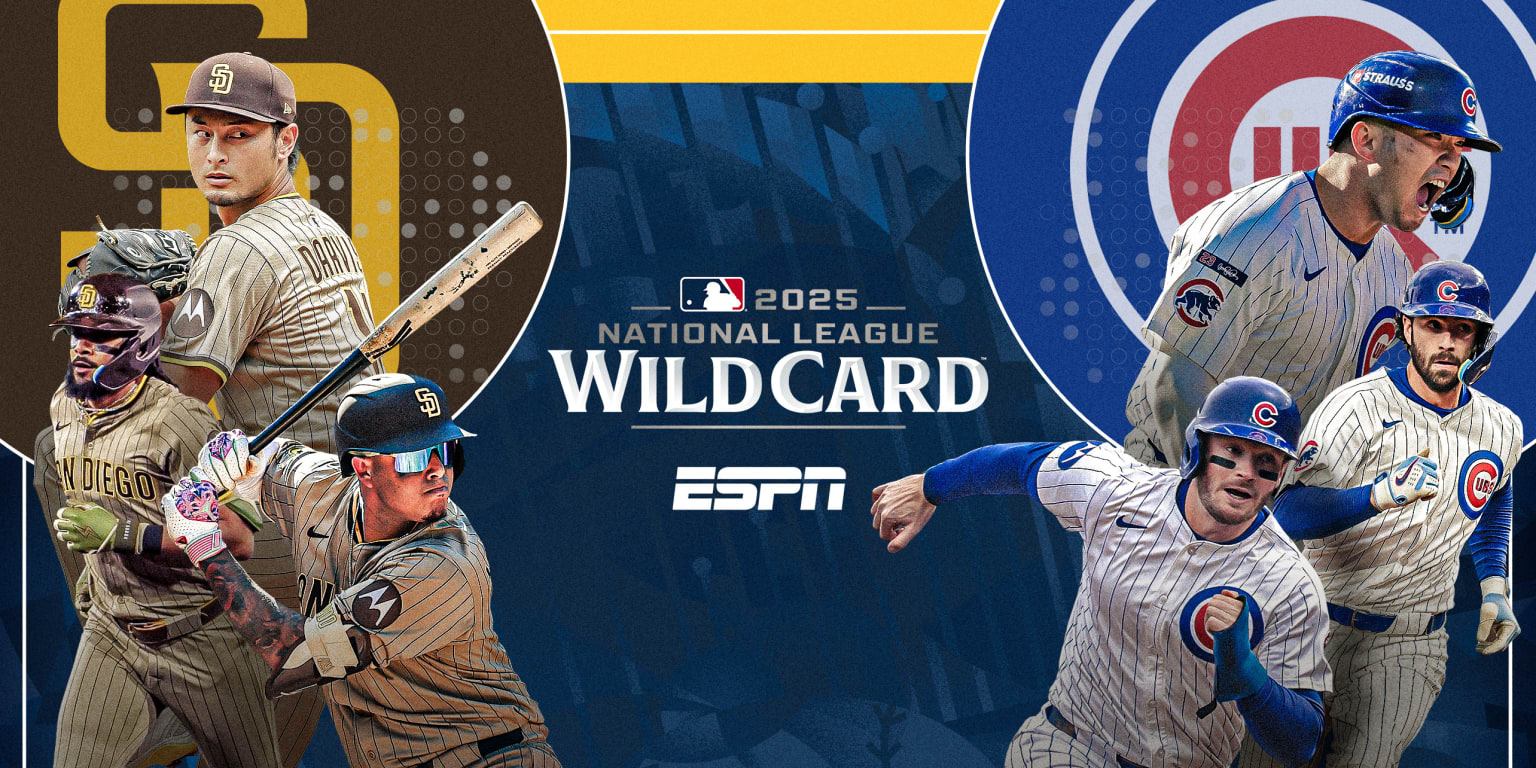 Cubs Face Padres in National League Wild-Card Series Opener Tuesday