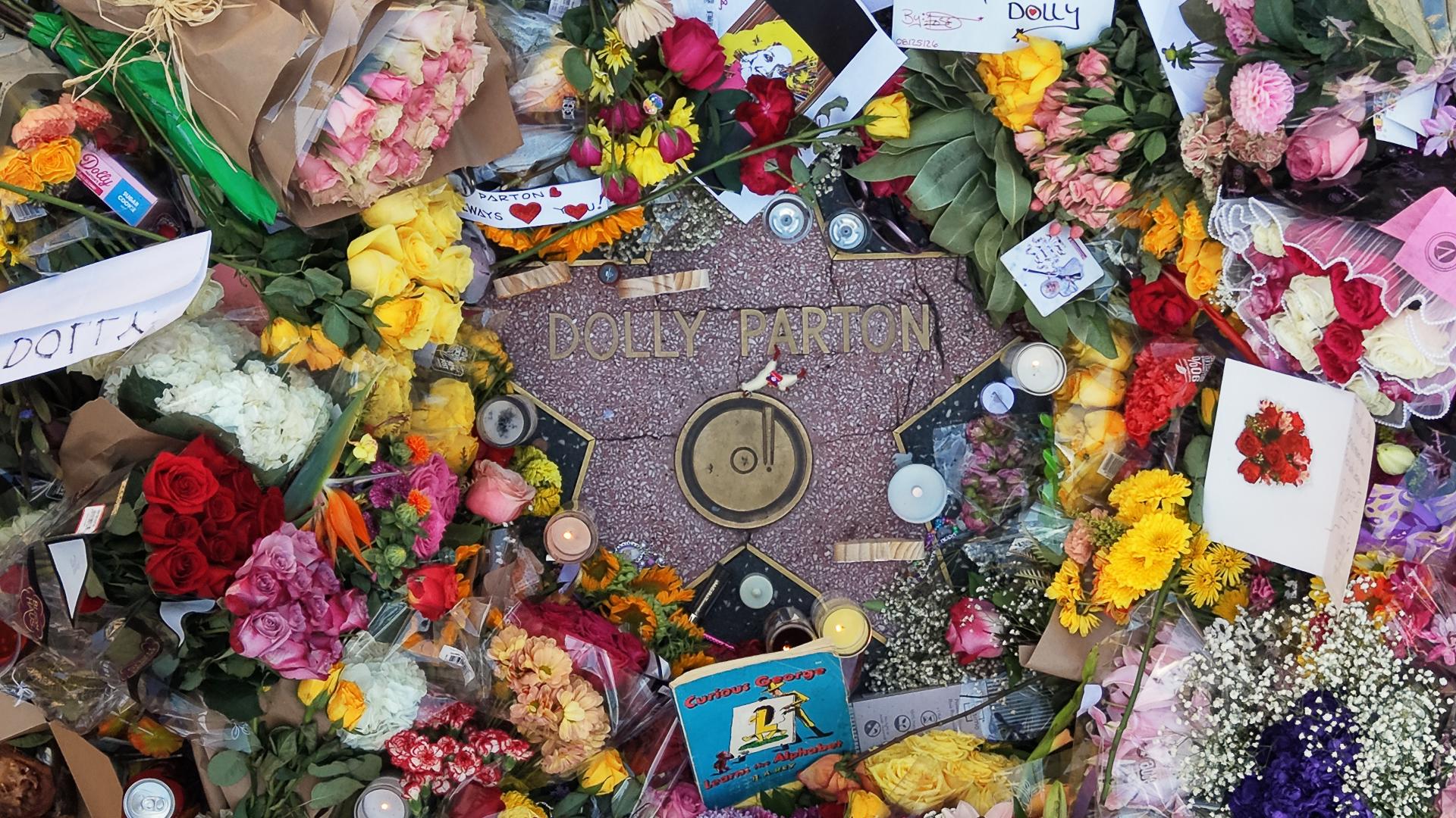 Dolly Parton Hollywood Walk of Fame Star Vandalized Following Her Death