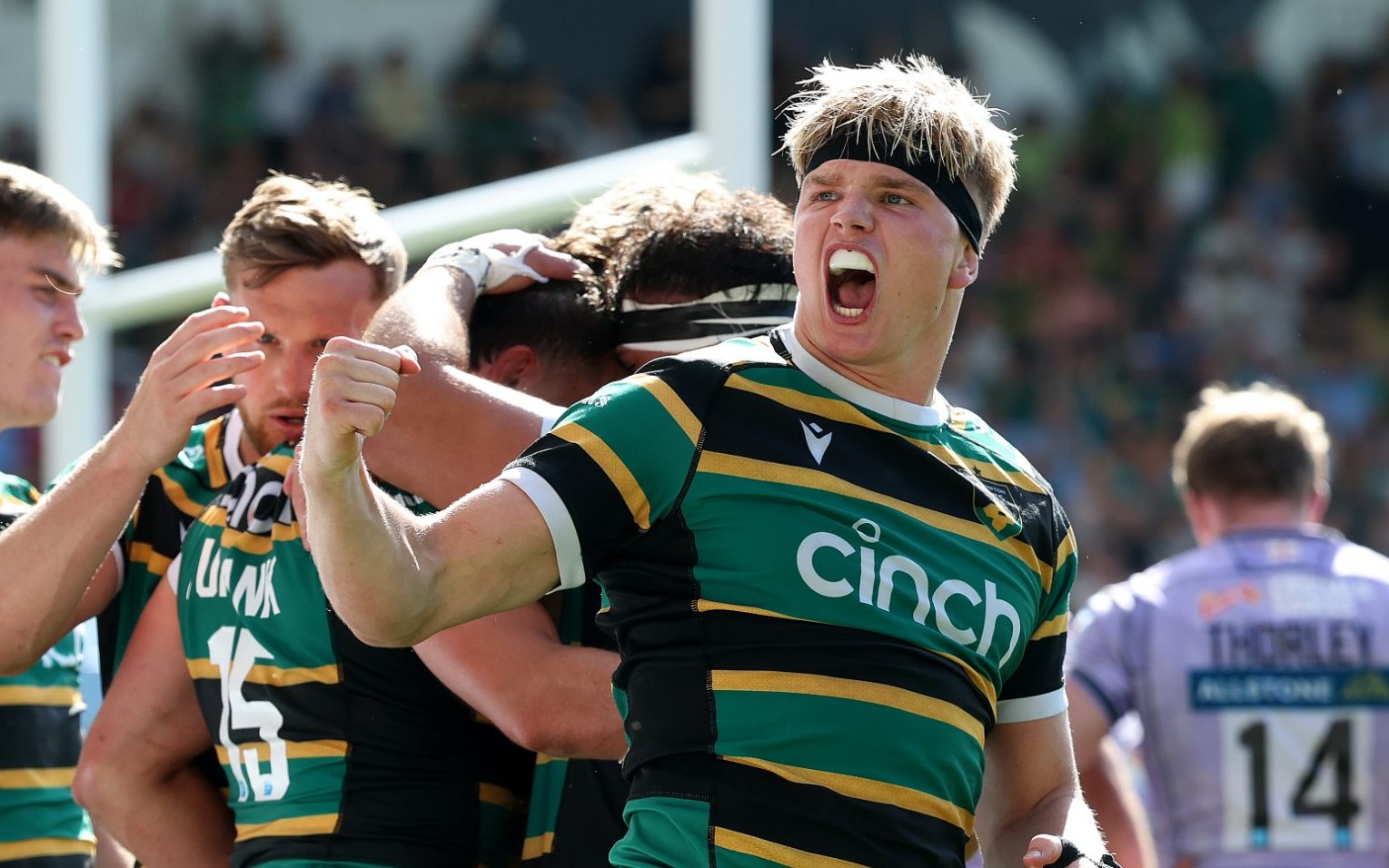 England Star Pollock Signs Multi-Year Northampton Deal