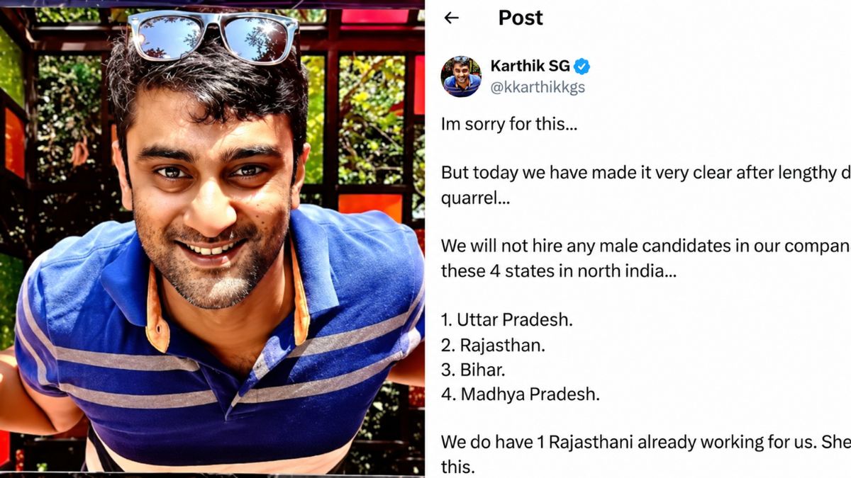 Bengaluru CEO Faces Heavy Criticism After Banning Male Hires From Four States