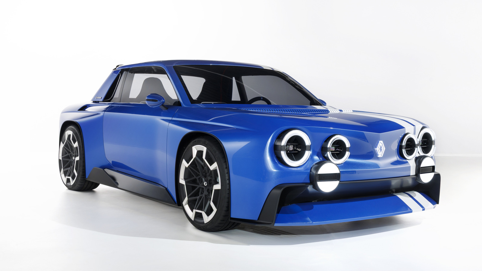 Renault Unveils All-Electric Retro 8 Gordini Concept With 270 Horsepower