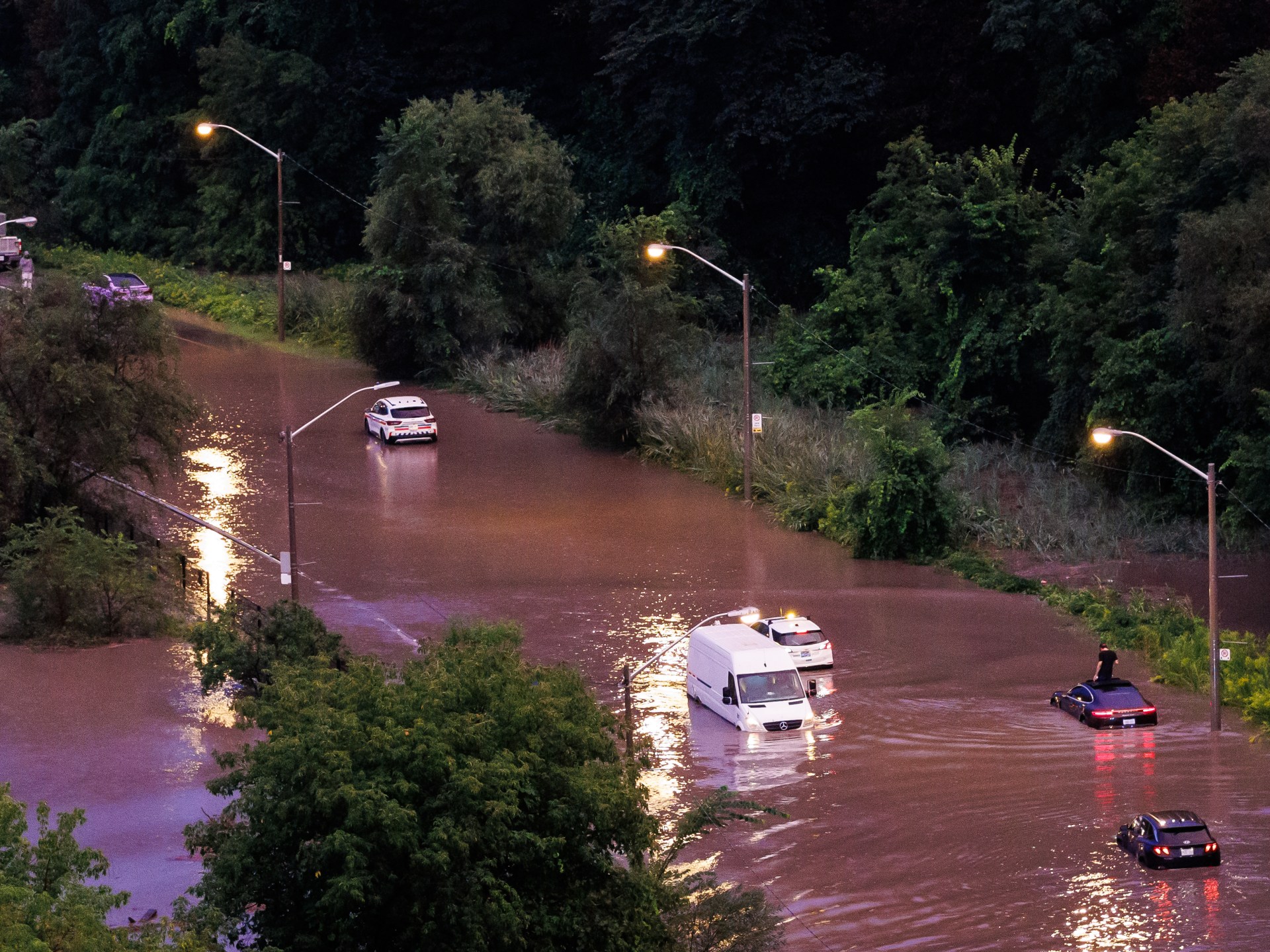 Severe Storm Sweeps Through Toronto, Disrupting Major Transit Routes and Power Grids