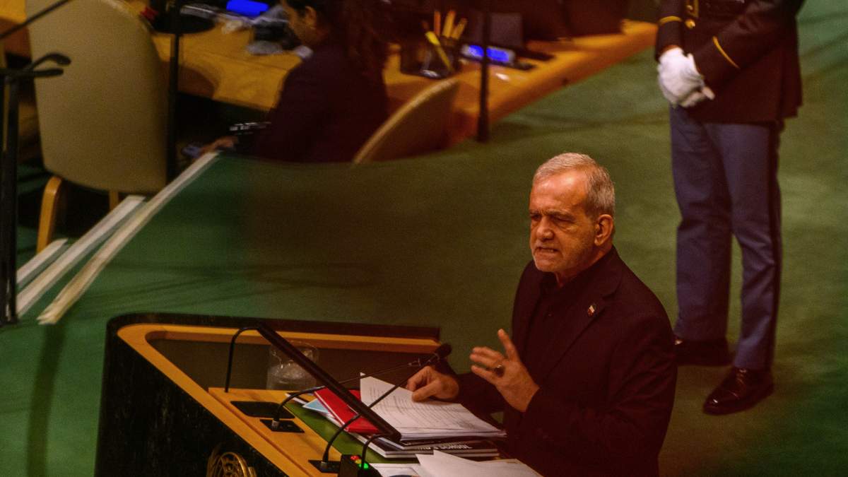 Iranian President Masoud Pezeshkian Says Washington Must Decide When War Ends