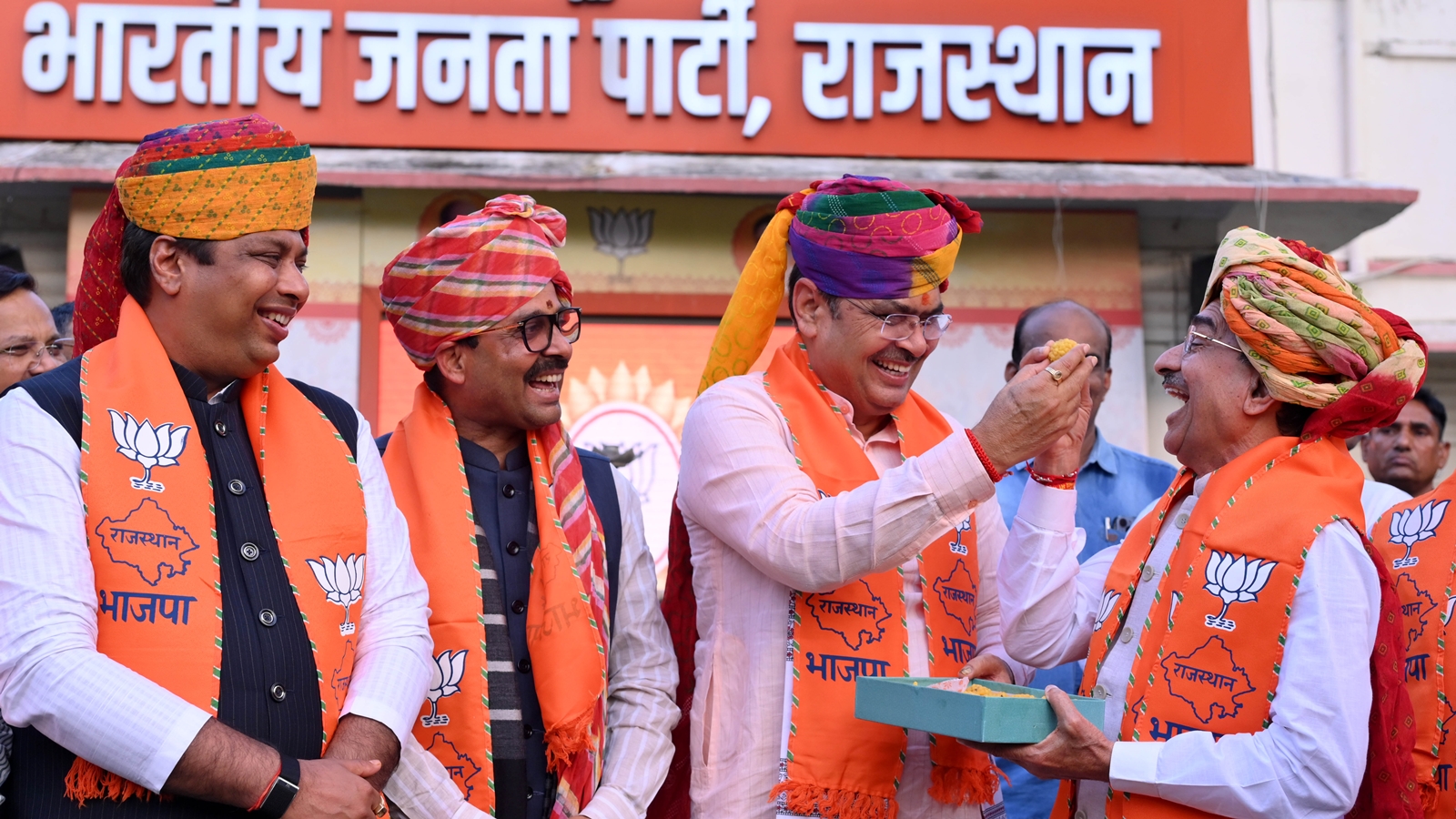 BJP secures statewide advantage in Rajasthan urban local body election results.