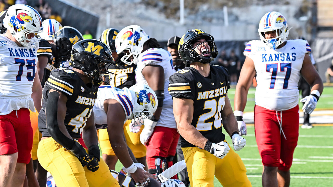 Kansas and Missouri renew their historic Border War football rivalry in Lawrence.