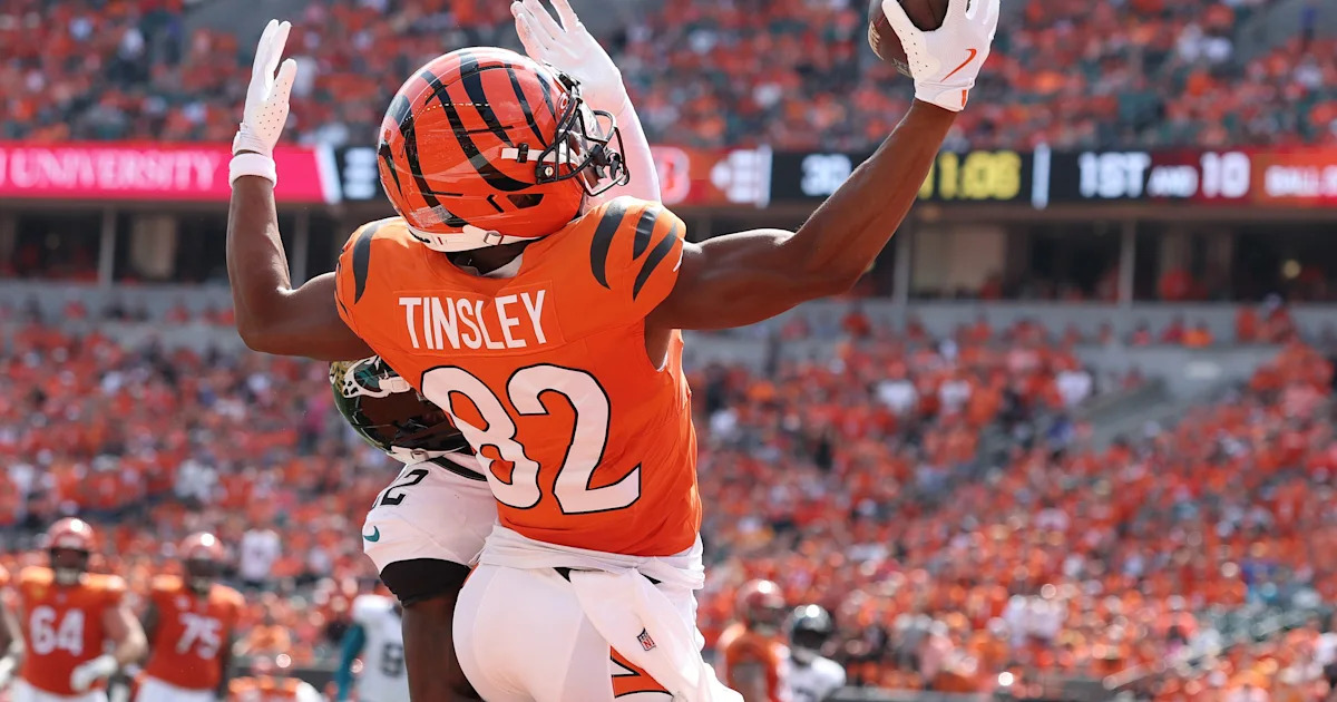 Bengals Sign Wide Receiver Mitchell Tinsley to Active Roster Amid Injuries
