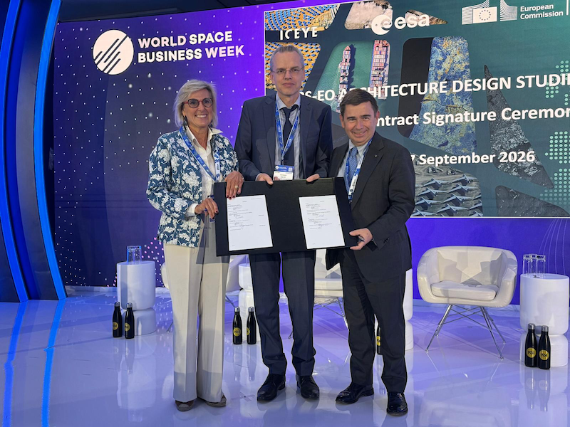 Leonardo and Iceye Win ESA Contracts for European Earth-Observation Studies