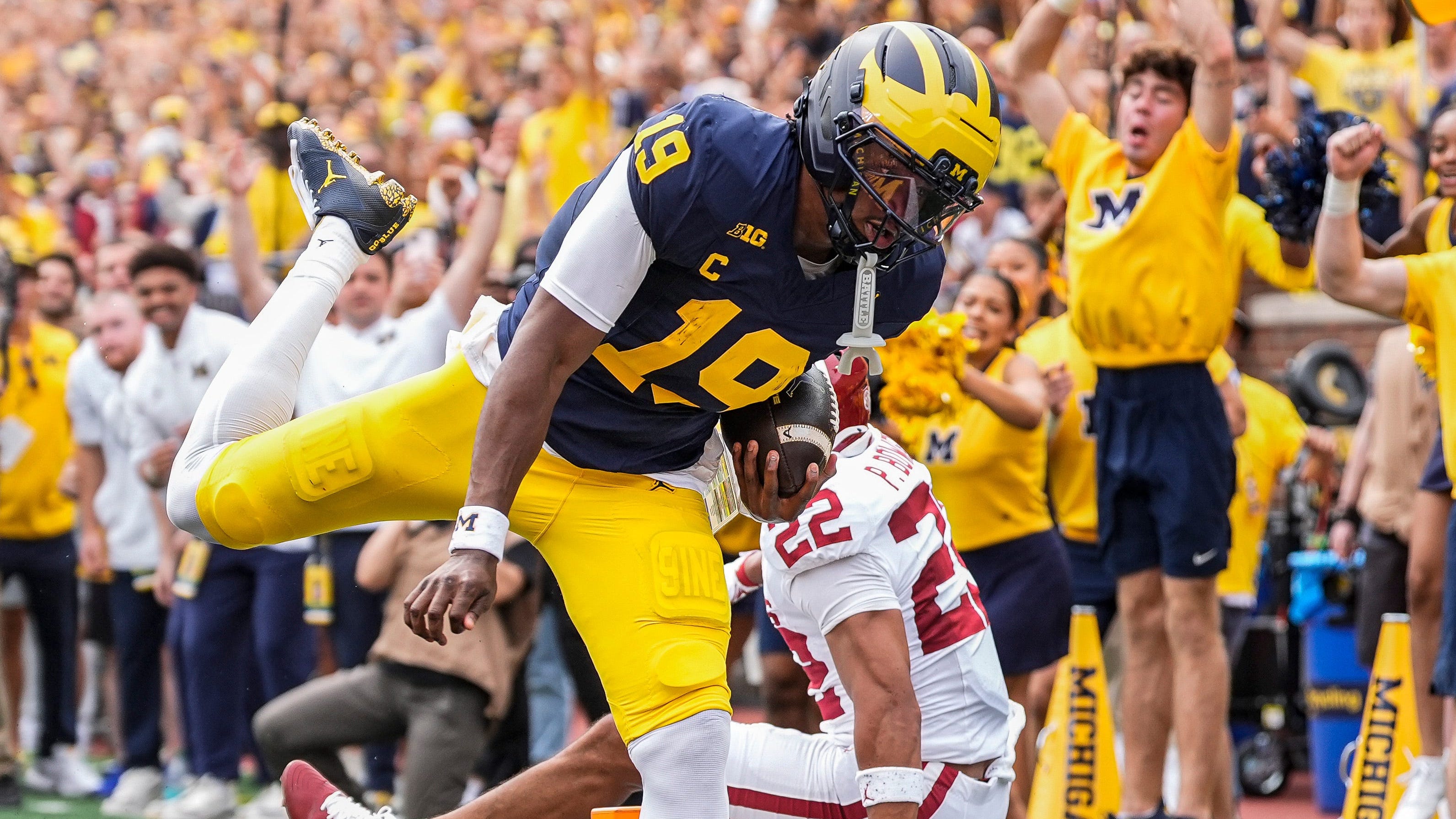 Michigan Defeats Oklahoma With Gritty Defensive Stand and Fourth-Down Stop