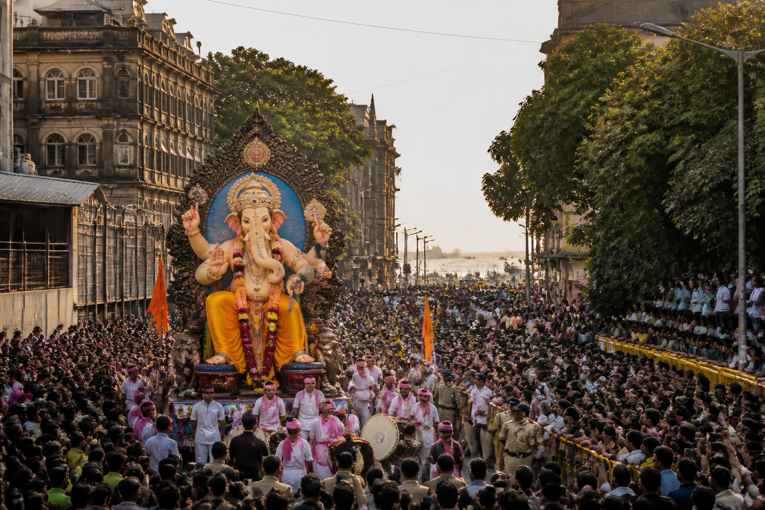 Anant Chaturdashi falls on September 25, 2026, concluding the ten-day Ganesh festival.