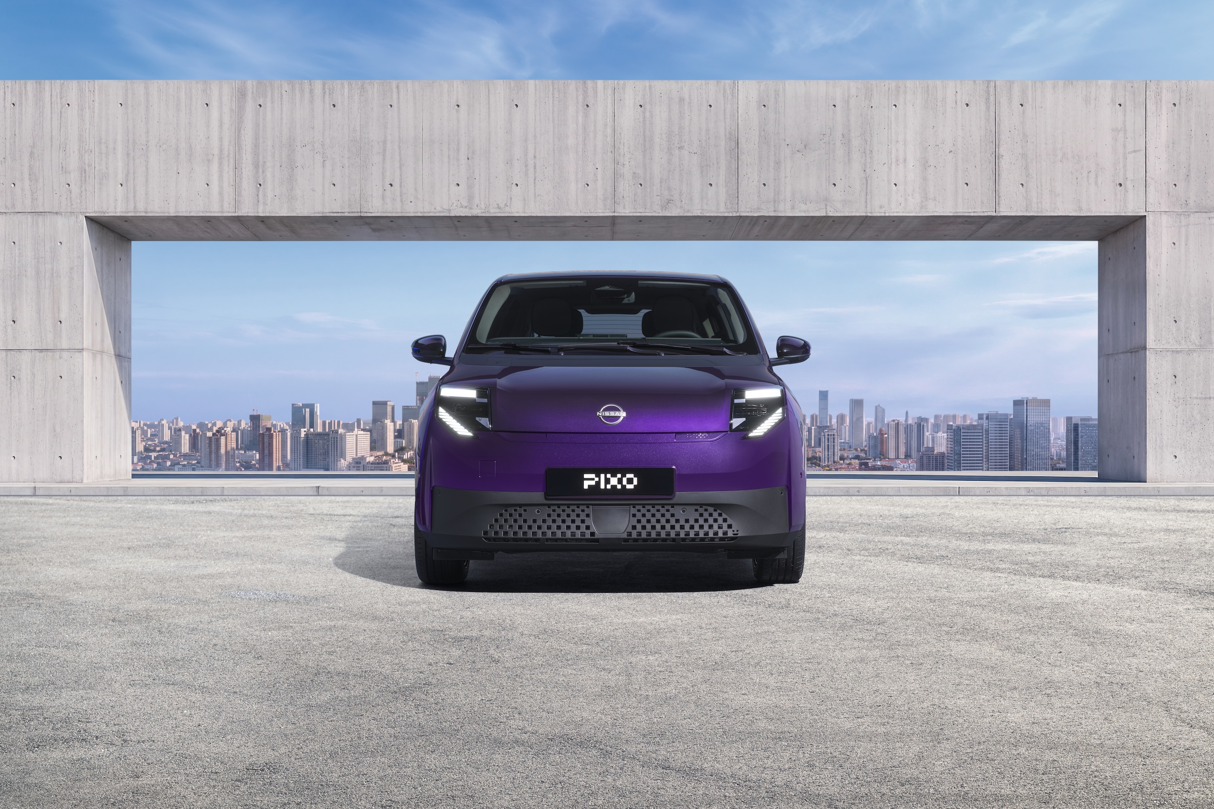 Nissan Unveils New Electric Pixo City Car Designed for European Markets