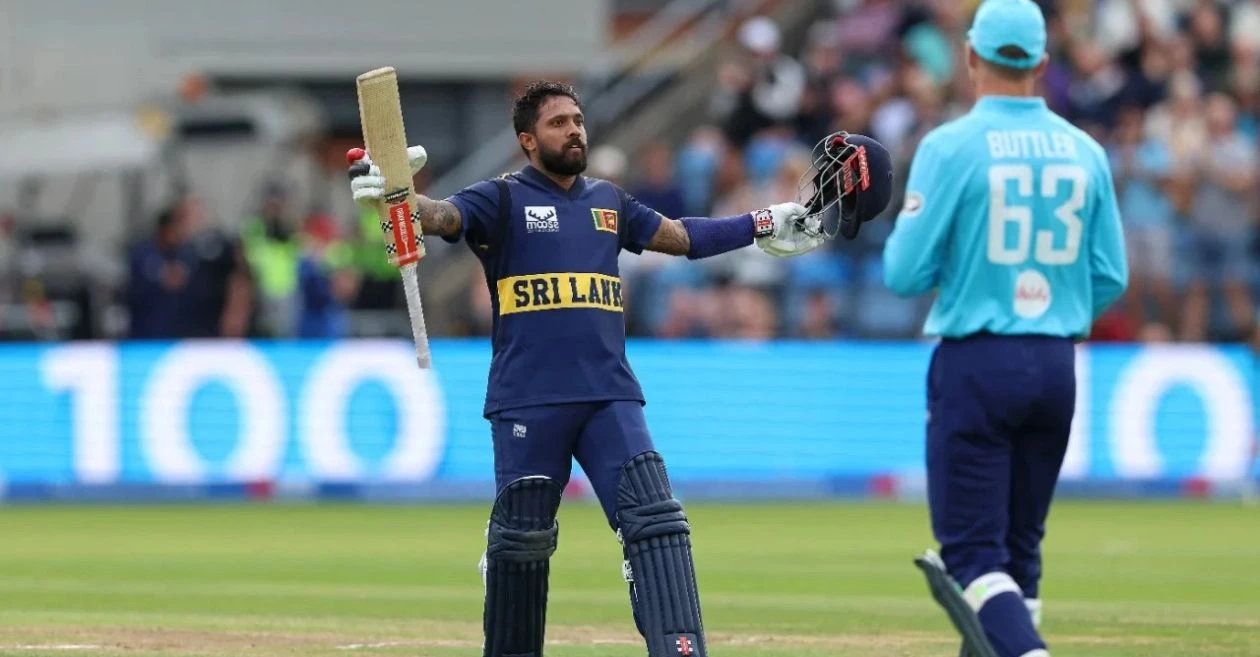 Kusal Mendis sets Sri Lanka ODI captain record with century against England.