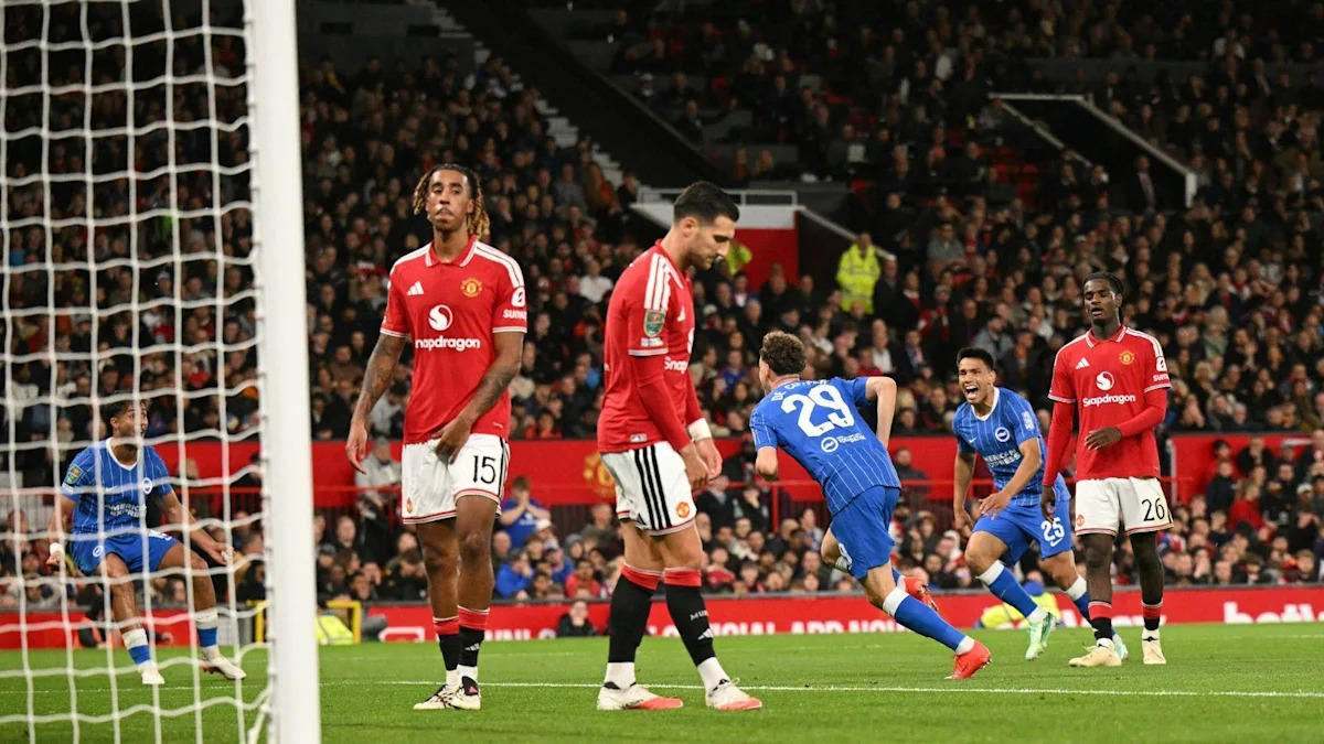 Brighton Eliminates Manchester United from Carabao Cup After Historic Comeback Win
