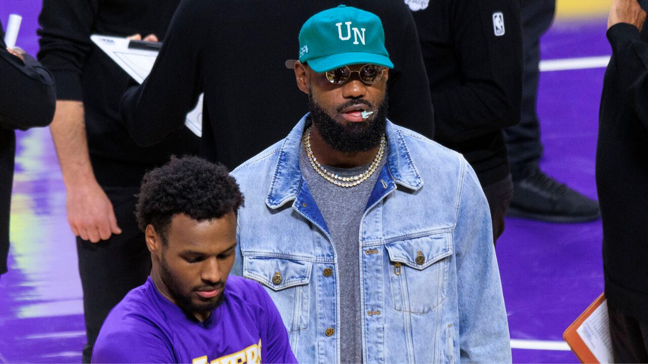 Bronny James Prepares for First NBA Matchup Against LeBron on Christmas