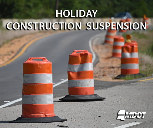 States suspend or reduce highway construction lane closures to ease Labor Day travel.