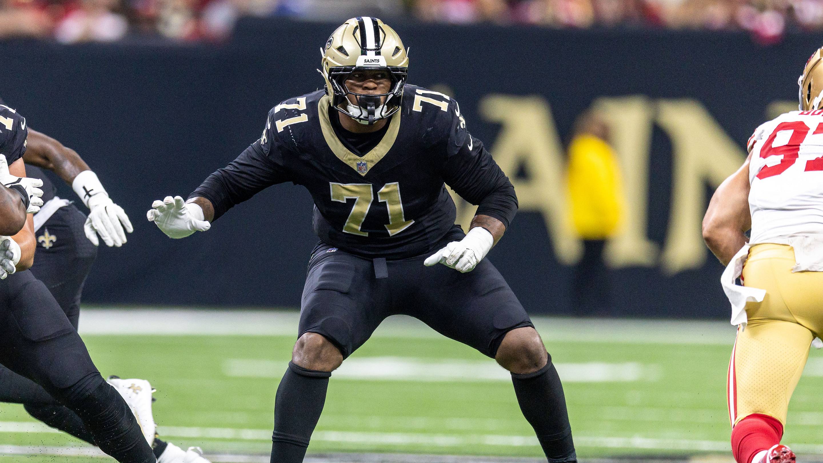 New Orleans Saints Left Tackle Kelvin Banks Jr. Out Indefinitely After Ankle Surgery