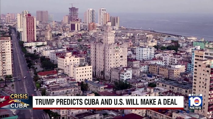 Trump anticipates reaching a U.S.-Cuba agreement without relying on military action