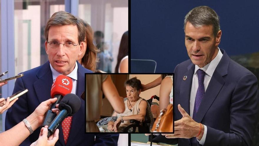 Almeida responde a Sánchez y defiende su ayuda a la anciana desahuciada