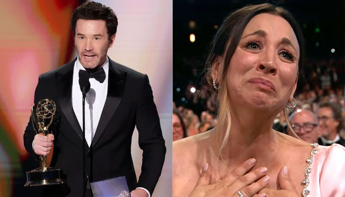 Tom Pelphrey Wins First Emmy for HBO's Task and Honors Kaley Cuoco
