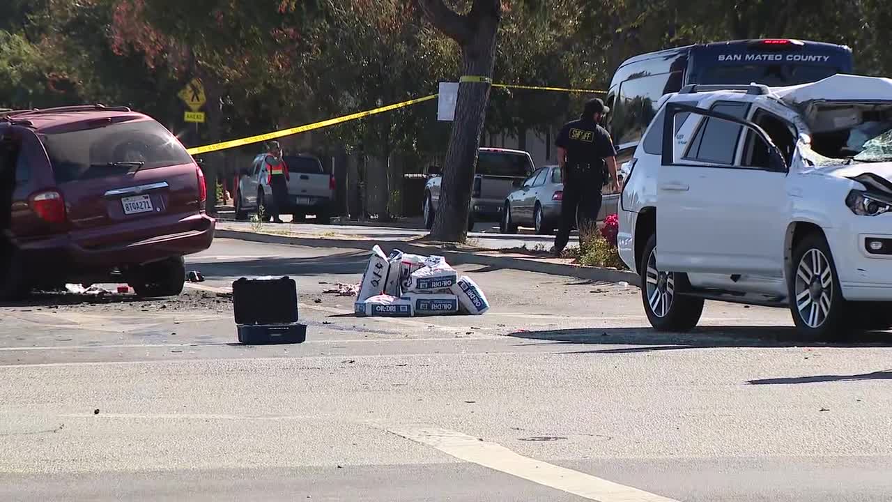 Two Killed and Three Injured in Seven-Vehicle Multi-Car Crash in East Palo Alto