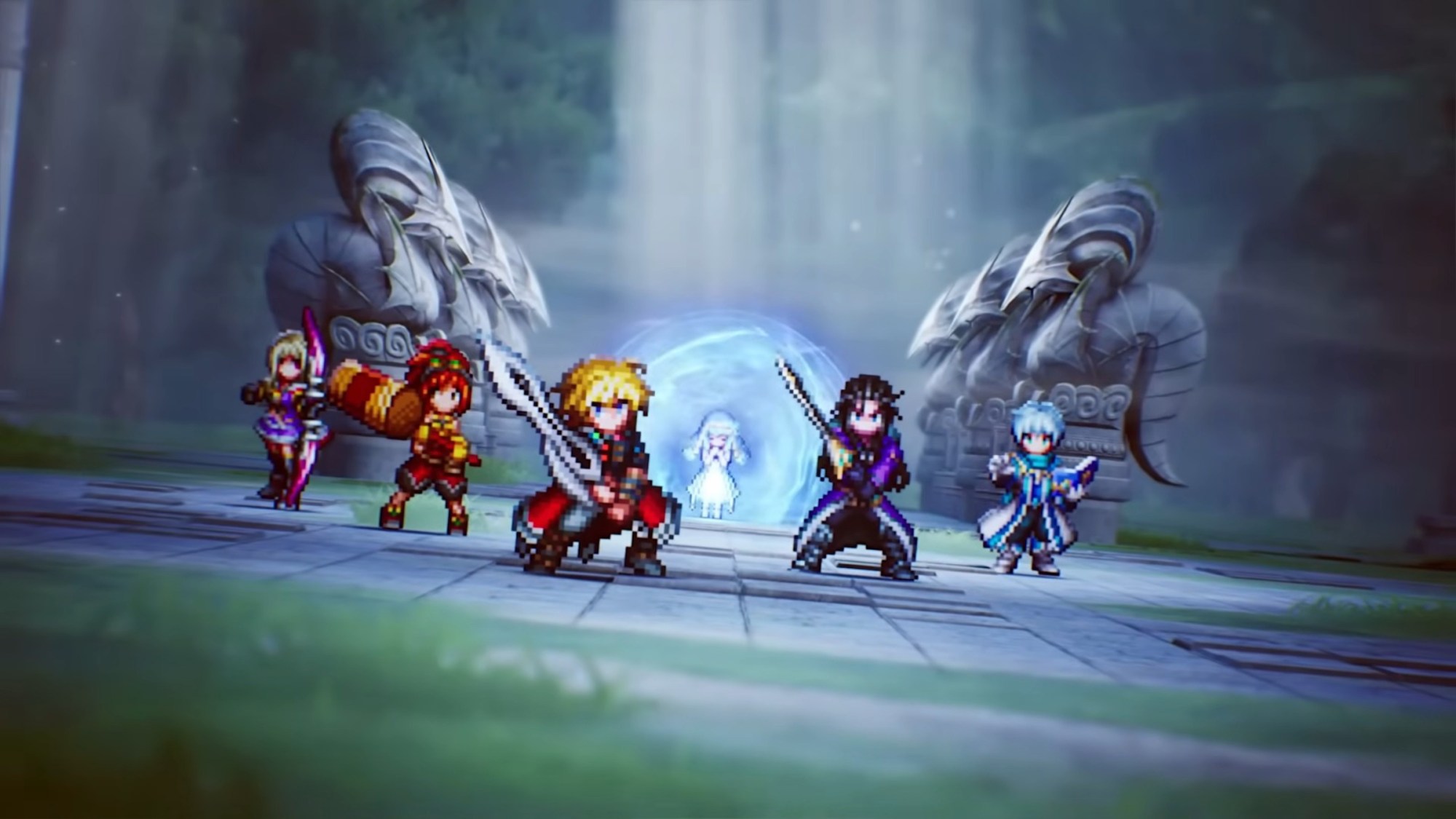 FF Resonance Showcases HD-2D Turn-Based Combat