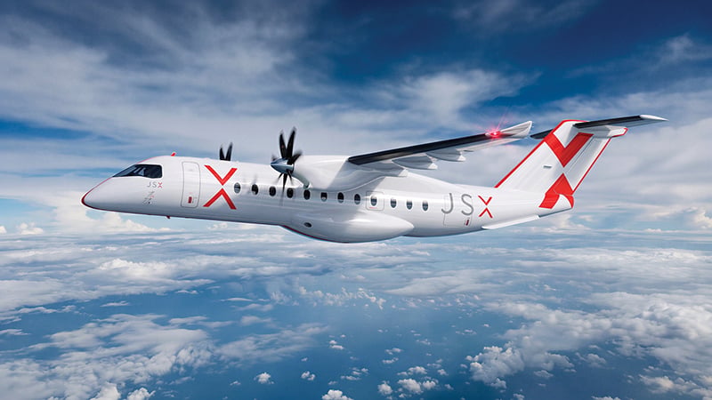 Heart Aerospace unveils the ES-36 hybrid aircraft as JSX secures fifty orders.