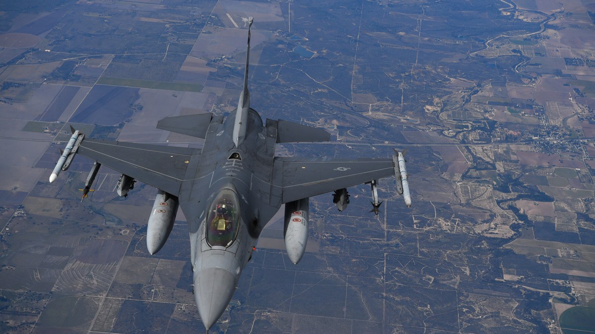 Texas Air National Guard F-16 Crashes in Michigan During Training Exercise