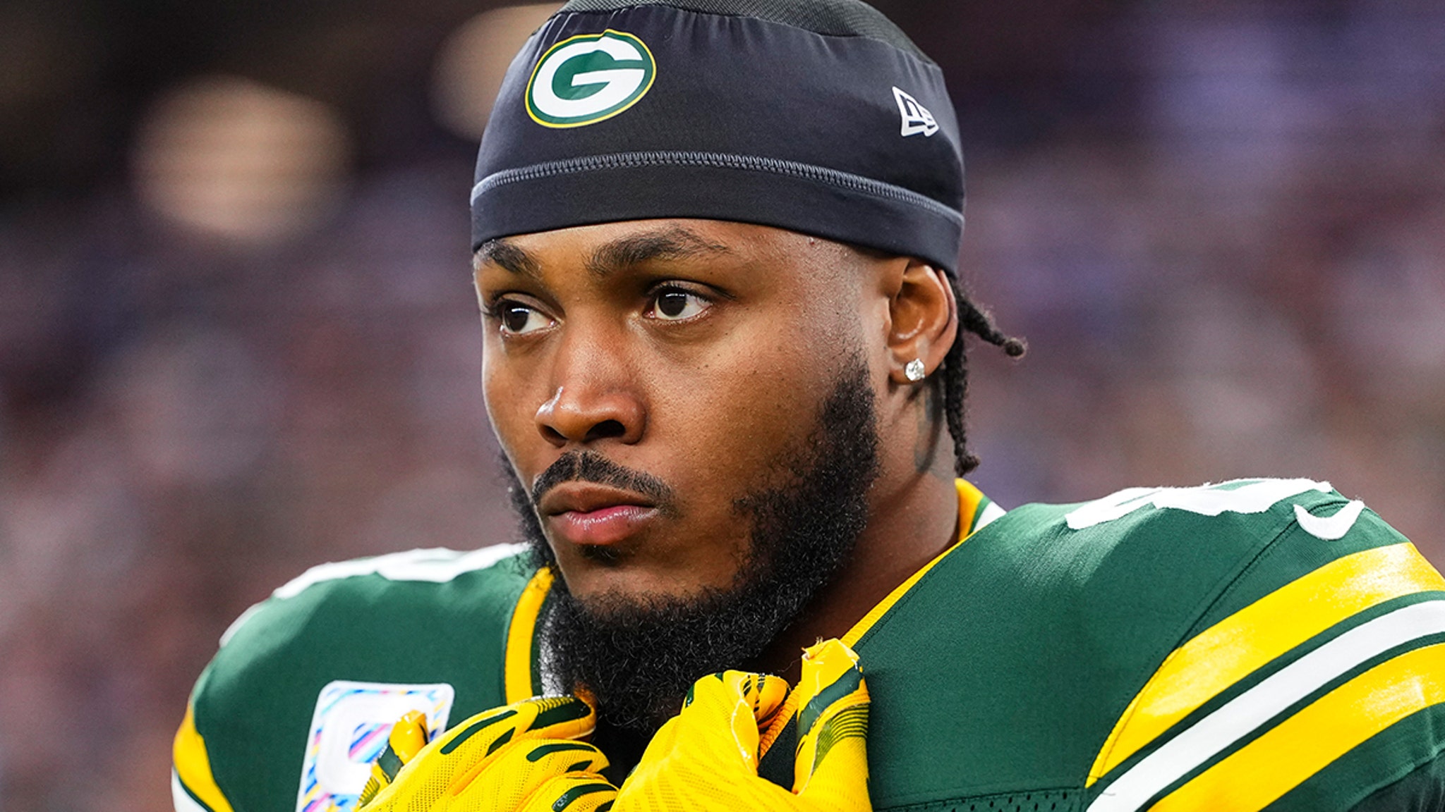 Green Bay Packers running back Josh Jacobs pleads no contest to misdemeanor charges.