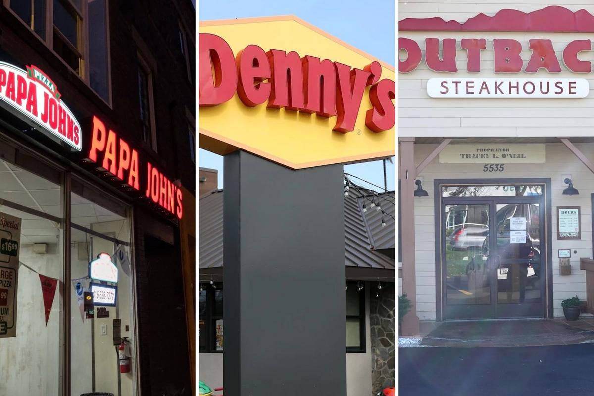 Major Restaurant Chains Report Hundreds of Closures Across the Country