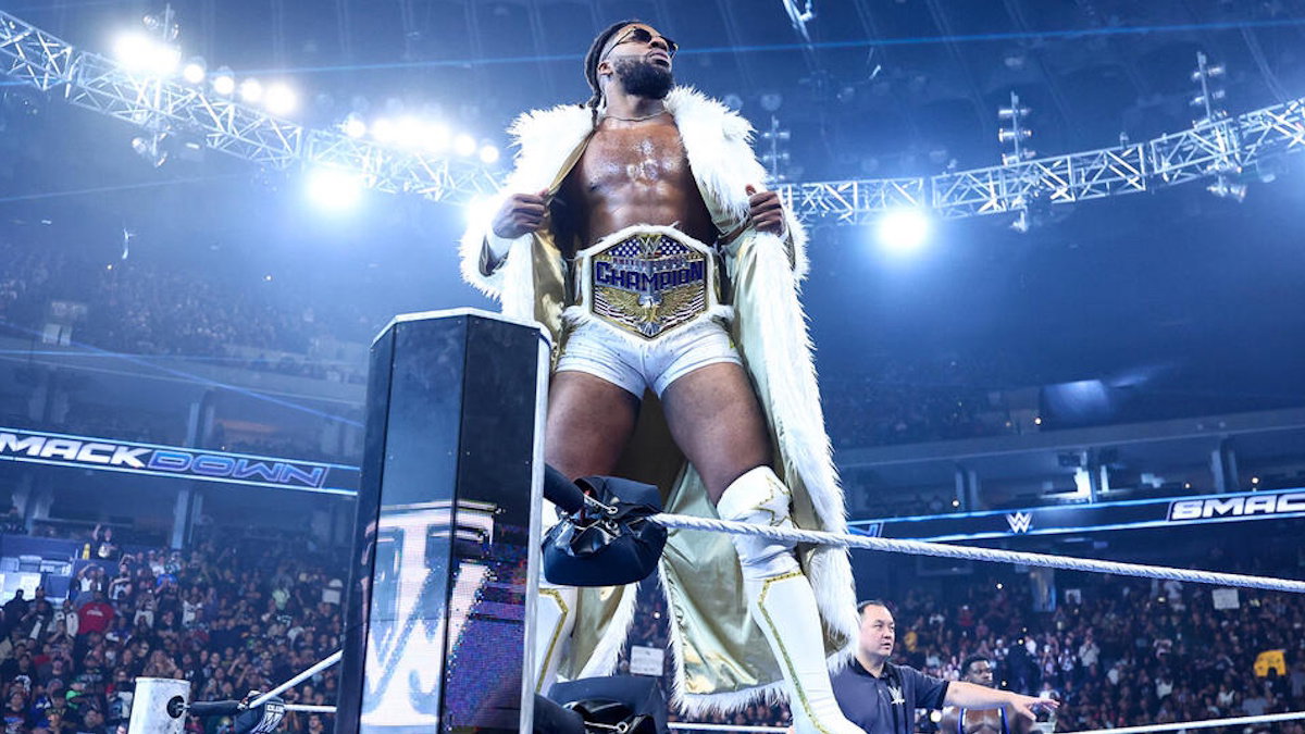 Trick Williams Defends United States Championship Against Baron Corbin in Steel Cage