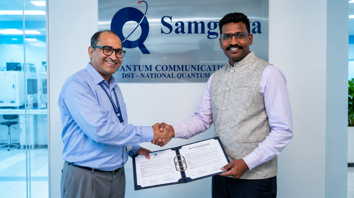 QClairvoyance Partners With Samgnya Technologies To Advance India Quantum Research