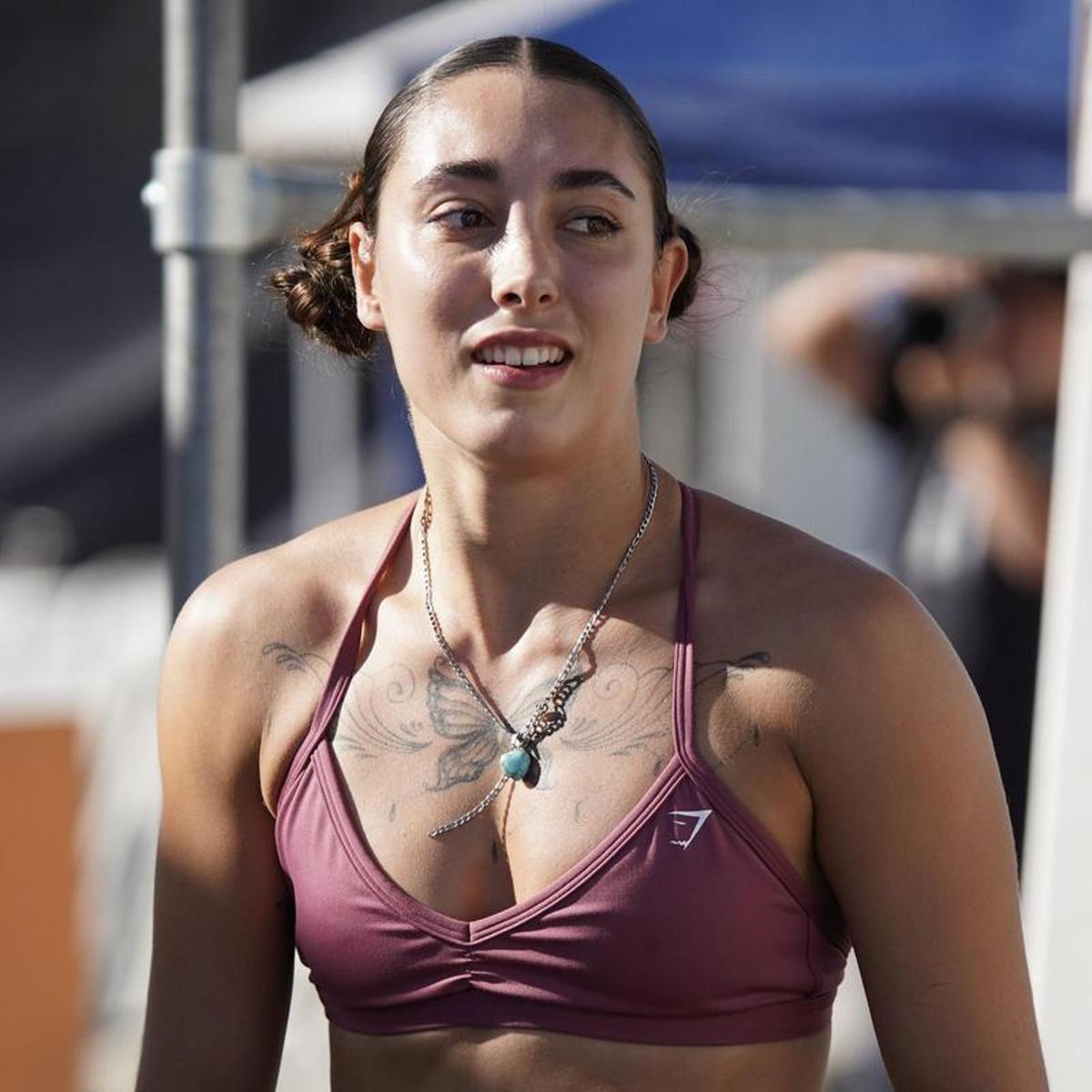 Alicia García wins the Spanish freestyle parkour championship at GRAVITEO A Coruña