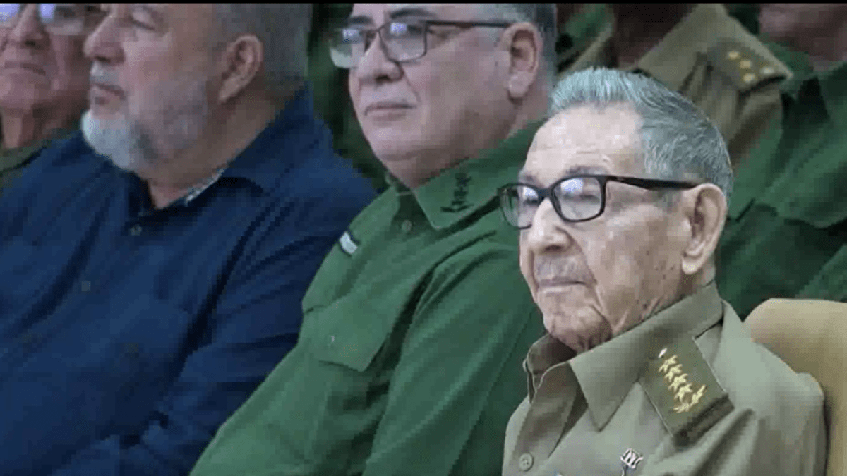 Former Cuban President Raúl Castro makes rare public appearance amid mounting U.S. sanctions.