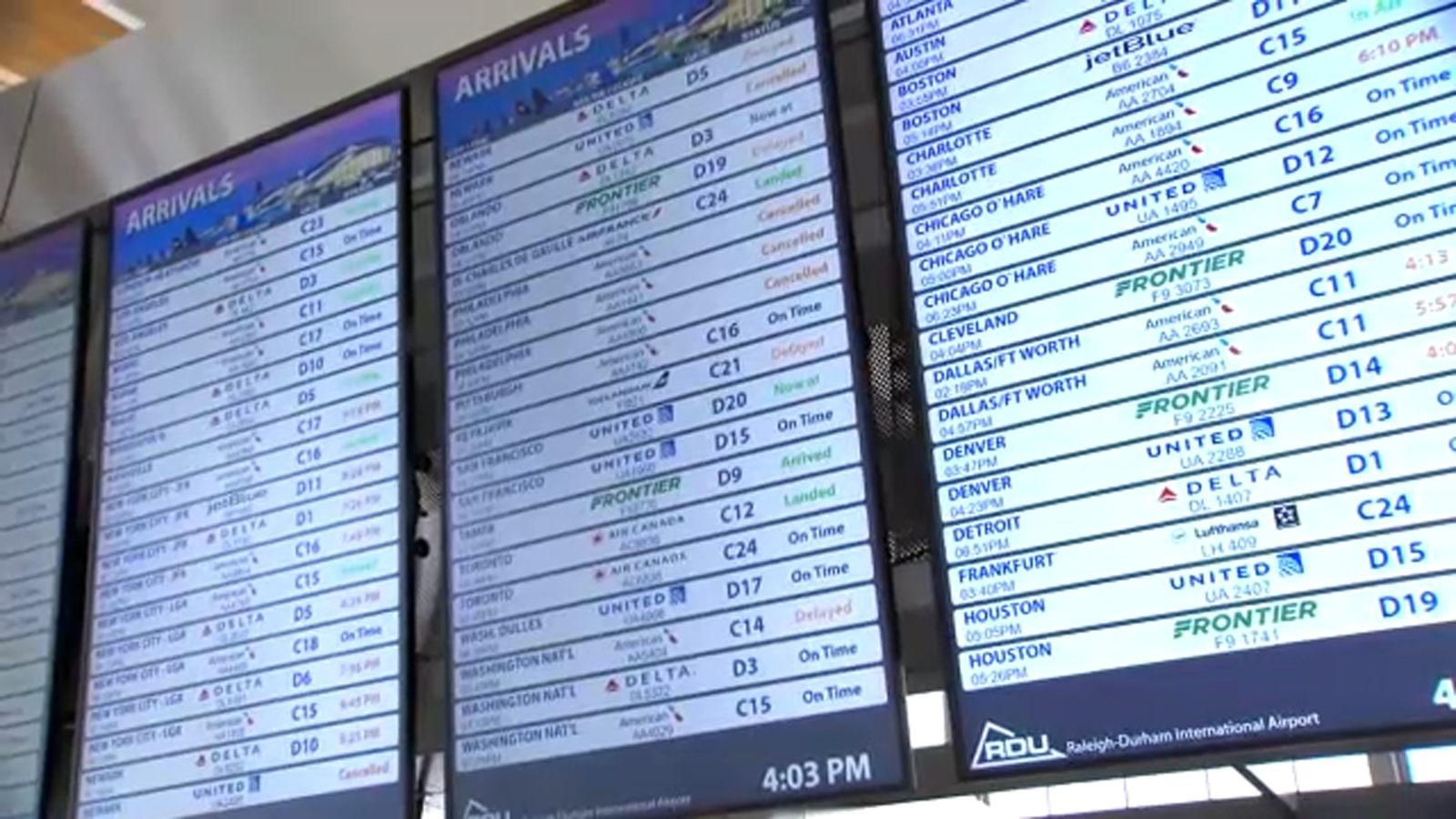 Philadelphia flights cancelled