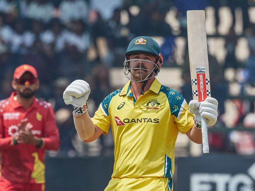 Travis Head Century Powers Australia to Series-Clinching ODI Win Over Zimbabwe