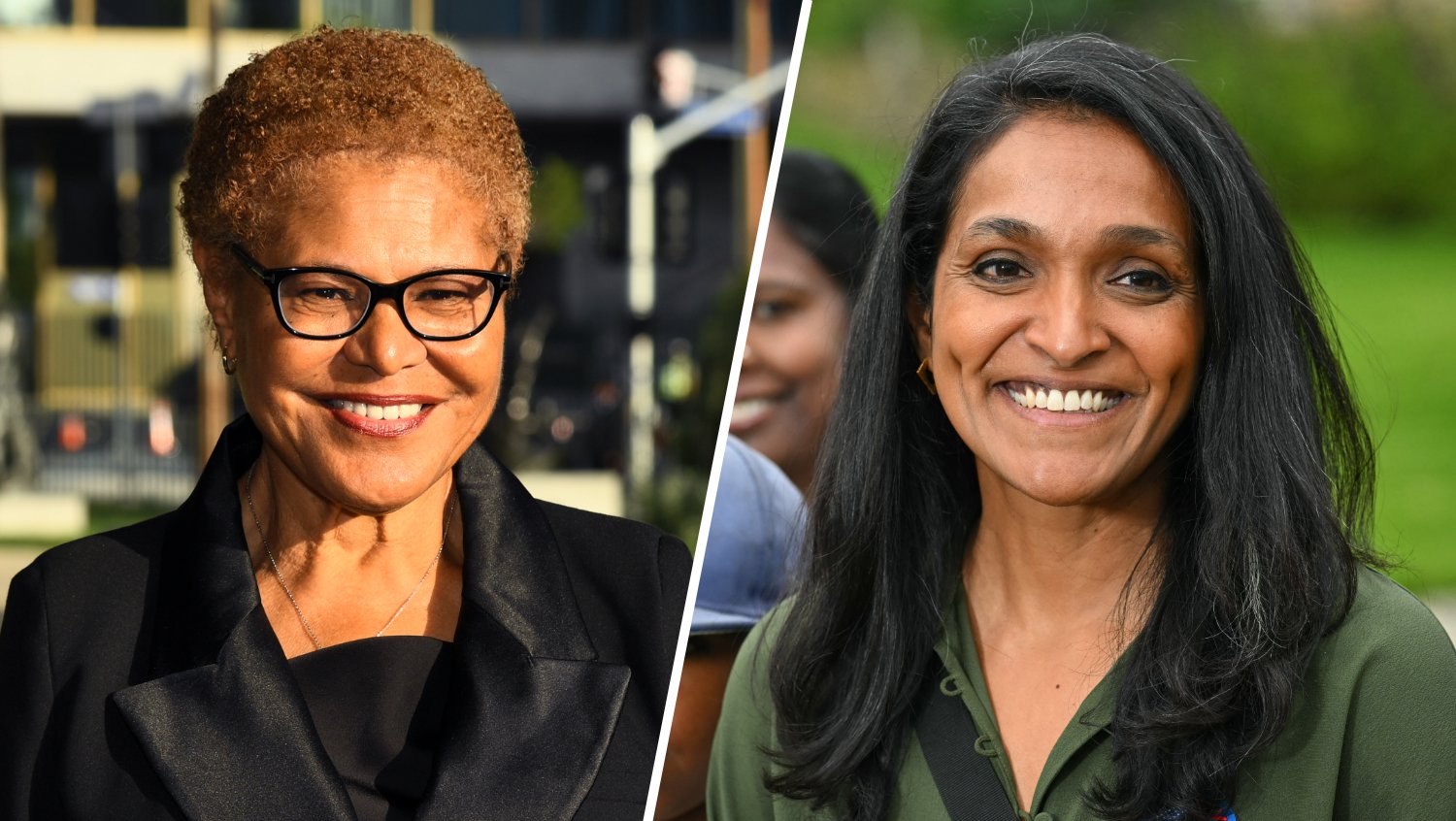 Councilmember Nithya Raman leads Mayor Karen Bass in new poll ahead of runoff.