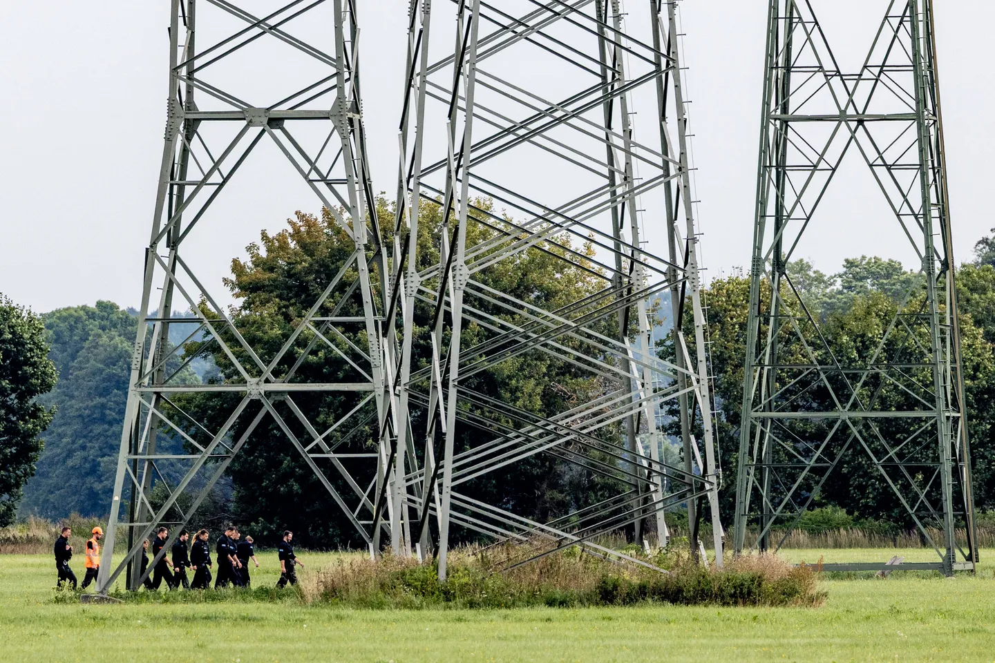 German police defuse twelve explosive devices near power substations in suspected climate attacks.